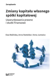 Zmiany kapitału własnego spółki kapitałowej. Uwarunkowania prawne i skutki finansowe