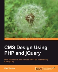 CMS Design using PHP and jQuery
