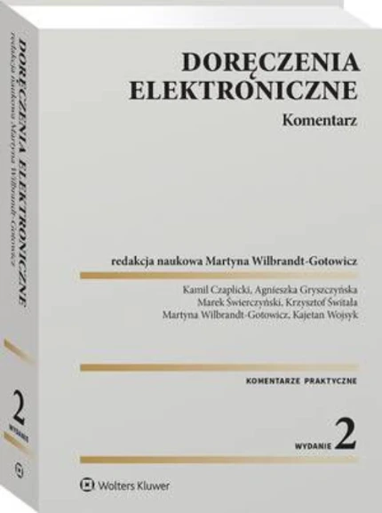 Doręczenia elektroniczne. Komentarz. Wydanie 2 ebook pdf, mobi, epub