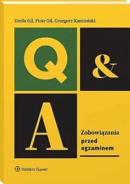 Zobowiązania przed egzaminem