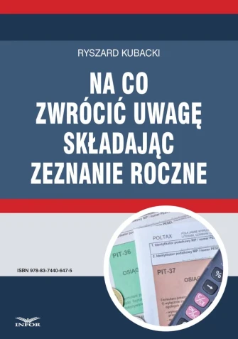 Na co zwrócić uwagę składając zeznanie roczne ebook pdf, mobi, epub